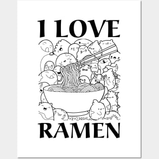 I Love Ramen Posters and Art